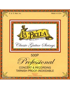 Струны для классической гитары 500P La bella
