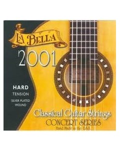 Струны для классической гитары 2001H La bella