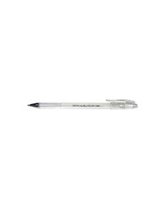 Ручка гелевая HJR 500P белая 0 7 мм 1 шт Crown