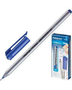 Ручка шариковая Triball EN71 синяя 1 мм 1 шт Pensan