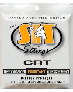 Струны для акустической гитары CP1152 Phosphor CRT Pro Light 11 52 Sit strings