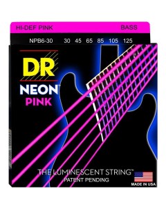 Струны для 5 ти струнной бас гитары NPB6 30 Dr string