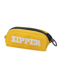Школьный пенал Zipper желтый цвет 200820200 Nobrand