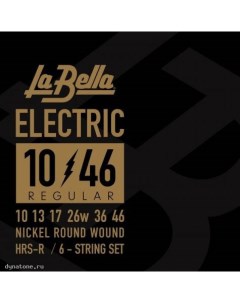 Струны для электрогитары HRS R La bella