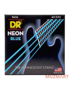 NBB 40 HI DEF NEON Струны для 4 струнной бас гитары Dr