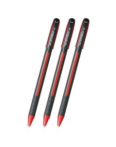 Набор ручек шариковых UNI Jetstream SX 101 красные 0 5 мм 3 шт Uni mitsubishi pencil