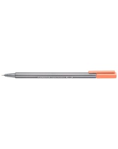 Ручка капиллярная Triplus одноразовая 0 3 мм Салмон Staedtler