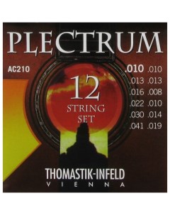 Струны для 12 струнной акустической гитары AC210 Plectrum Thomastik