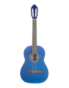 Классическая гитара с анкером матовая Синяя Липа 4 4 39 дюйм КМ3911 BL Fabio