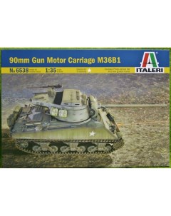 Сборная модель Танк 90mm Gun Motor Carriage M36B1 1 35 ИТ6538 Italeri