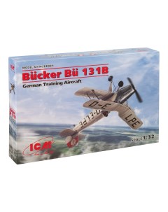 Сборная модель 1 32 Bucker Bu 131B German Training Aircraft 32031 Icm