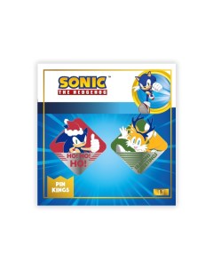 Значок Pin Kings Sonic the Hedgehog Modern Christmas 1 1 набор из 2 шт Numskull