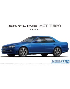Сборная модель 1 24 NISSAN Skyline ER34 25GT Turbo 01 06172 Aoshima