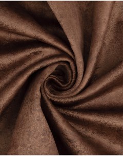 Ткань мебельная Велюр модель Тураж цвет коричневый с красным оттенком Крокус