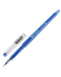 Ручка гелевая 143378 синяя 0 5 мм 12 штук Brauberg