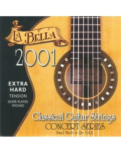 Струны для классической гитары LaBella 2001 Hard La bella