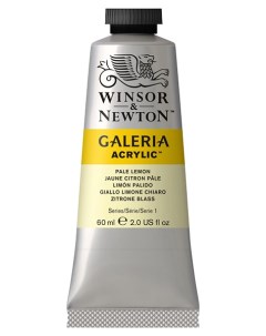 Краска акриловая Galeria 60 мл бледный лимон Winsor & newton