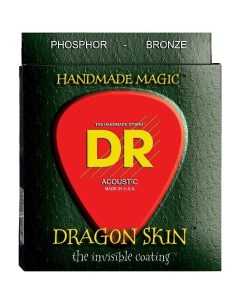 Струны для акустической гитары Dragon Skin DSA 10 12 Dr string
