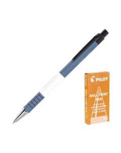 Ручка шариковая автоматическая узел 0 7 мм чернила синие масляная основа корпус S Pilot