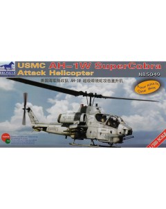 Сборная модель Bronco 1 350 USMC AH 1W Super Cobra Attack Helicopter NB5049 Bronco models