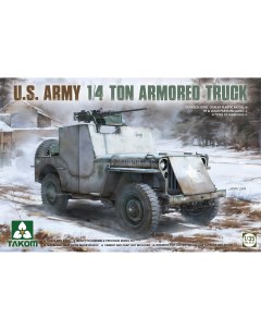 Сборная модель 1 35 Army 1 4 Ton Armored Truck 2131 Takom