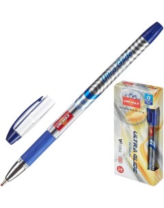 Ручка шариковая Ultra Glide 721879 синяя 1 мм 1 шт Unimax