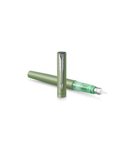 Перьевая ручка Vector XL Green CT F синяя 2159762 Parker