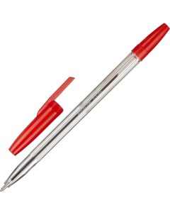 Ручка шариковая Economy Elementary 0 5мм красный ст 20шт Attache