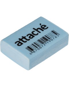 Ластик Attaсhe 1328296 30 26х18х8 мм синтетический каучук голубой 30 штук Attache