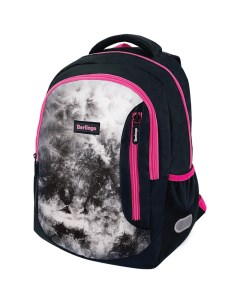 Рюкзак Boom Black pink style 38 5 29 12 см черный 336372 Berlingo