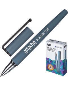 Ручка гелевая Attache Selection Graphite KO_1035348 синяя 0 35 мм 1 шт Malungma