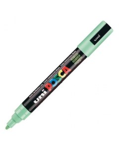 Маркер Uni POSCA PC 5M 1 8 2 5мм овальный салатовый light green 5 Uni mitsubishi pencil