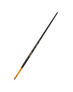 Кисть Серия 1327 из жесткой синтетики 4 плоская длинная ручка Roubloff