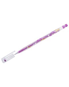 Ручка гелевая Glitter Metal Jell MTJ 500GLS D розовая 1 мм 1 шт Crown