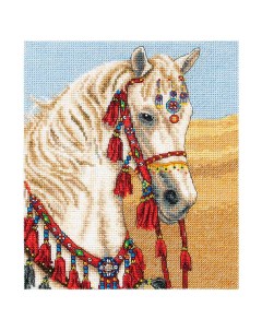 PCE764 Набор для вышивания Арабская лошадь 19 5х16 5 см Anchor