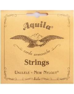 New Nylgut 15u струны для укулеле тенор low G c e a 4 струна в оплетке Aquila