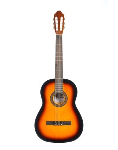 Классическая гитара глянцевая Санбёрст Ель 4 4 39 дюйм FAC 504 SB Fabio