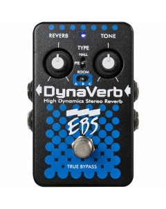 Педаль эффектов примочка для бас гитары DynaVerb Ebs