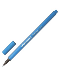 Ручка капиллярная Aero голубая 0 4 мм 142259 Brauberg