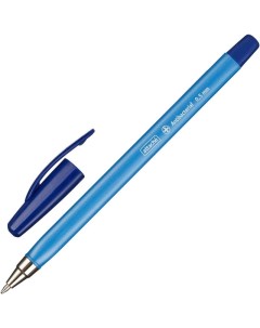 Ручка шариковая Antibacterial А04 0 5мм синий цвет чернил трехгранная Attache