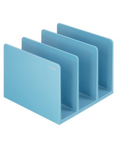 Подставка ограничитель для книг ENS006BLUE Nusign 162х162х122мм голубой Deli