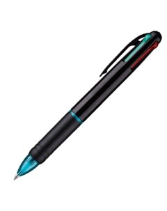 Ручка шариковая Luminate 4 цвета 6шт Attache