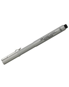 Ручка капиллярная Ecco Pigment черная 0 05мм 166099 Faber-castell
