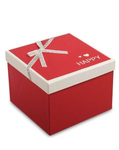 Коробка подарочная цв красный WG 31 3 B 113 301699 Арт-ист