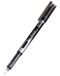 Ручка роллер Think EQ300 BK черный d 0 5мм черн черн стреловидный пиш наконечник Deli