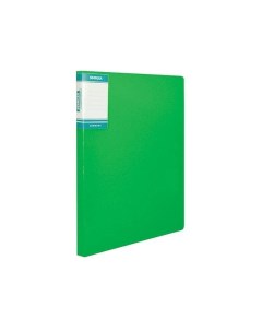 Папка скоросшиватель Hor Lines формат А4 цвет зеленый Stanger