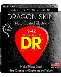 Струны для электрогитары DSE 9 DRAGON SKIN Dr string