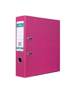 Папка регистратор PP формат А4 75 мм цвет розовый Stanger