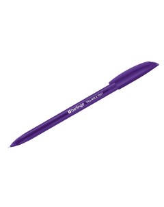 Ручка шариковая Triangle 100T фиолеовая 0 7мм трехгран 30шт Berlingo
