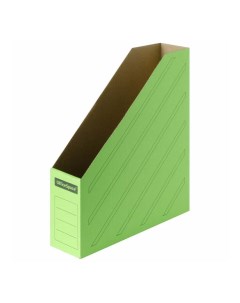 Лоток накопитель для бумаг архивный 75 мм до 700 листов зеленый Officespace
